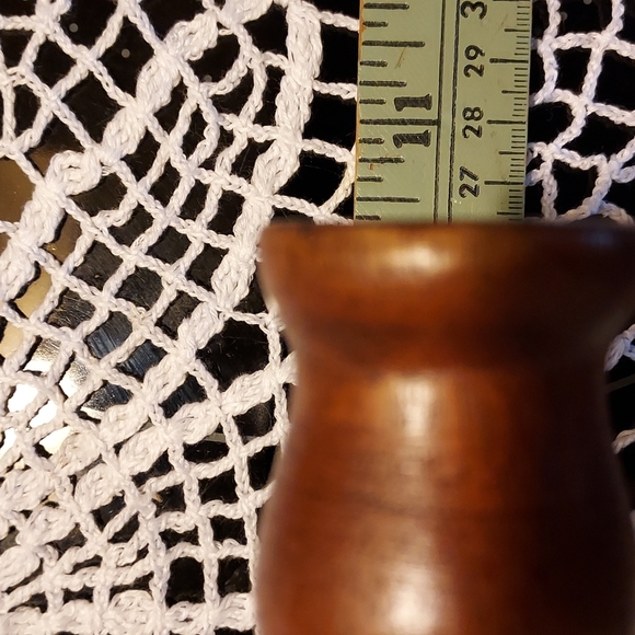 FINAL OLD Wood Candle Sticks - Picture 10 of 12